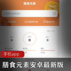 最新版安卓膳食元素